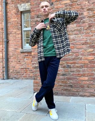 Бежевая трикотажная oversized-рубашка с рукавами до локтя Plus
