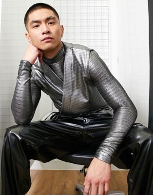 Plus co-ord oversized tracksuit in beige waffle