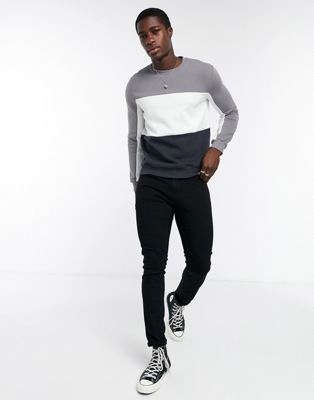 Комплект из двух худи в стиле oversized бежевого/розового цвета