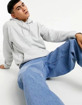 Коричневый плюшевый oversized-свитшот с короткой молнией