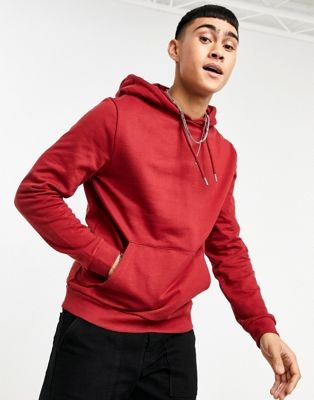Набор из 2 худи в стиле oversized коричневого и серого меланжевого цвета