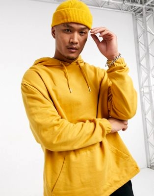 Oversized-худи фиолетового цвета на короткой молнии с карманом на молнии Tall