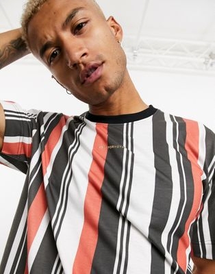 Oversized-лонгслив из органического хлопка с однотонным принтом тай-дай