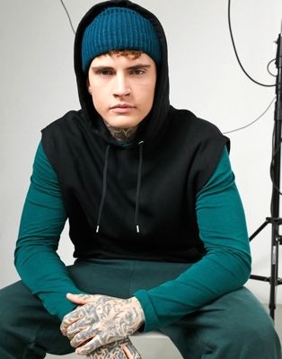 Oversized-свитшот с принтом на спине Unrvlld Supply