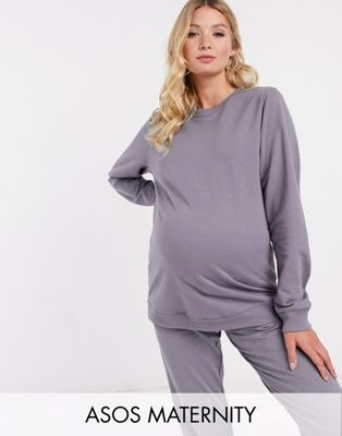 Свитшот и джоггеры с завязкой из органического хлопка Maternity